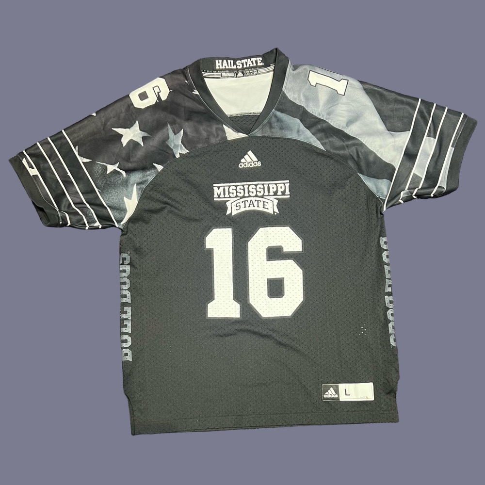 Mississippi State Bulldogs Military Appreciation Adidas Football Jersey